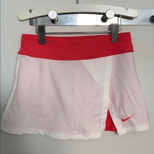 Hot Pink Girls Nike Dri-Fit Tennis Skort